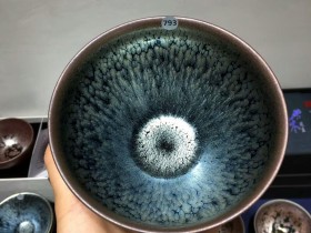 范国飞老师 油滴束口大盏:口径12.5*7.5