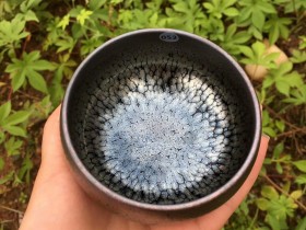 陈亮 油滴盏:禅定杯9*5.5 手握禅定6.3*6.8