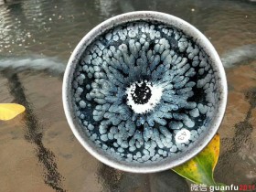 杜祥斌老师 油滴束口盏:口径9*5.5