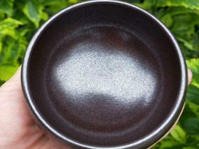 陈诚老师 传统龙窑柴烧“紫光”:口径7.5*8.5*4.5