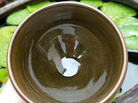 林熙 柴烧茶抹冰裂纹:口径8*9*5.8