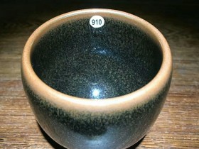 暨运强师傅 龙窑柴烧 兔毫手握杯:口径6.3*7*6.3