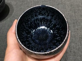 曹永 黑底银滴:口径7.5*6.5