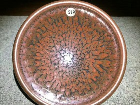 高成生师傅 紫金菊花灯盏:口径8.6*9.3*3.8