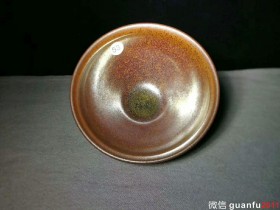 陈诚老师 柴烧盏:口径9.2*5.3
