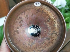 吴周福老师 粉曜斑:口径8.5*5