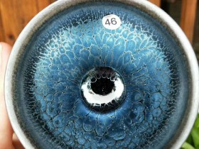 范德有师傅“蓝莲花”:口径8.5*5.5