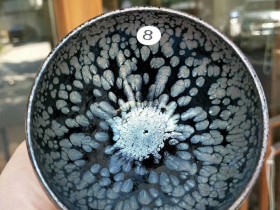 李英老师 手制油滴钵:口径8.2*5