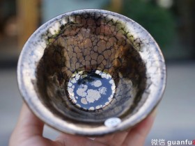 黄上兴老师 金油滴口径10公分撇口