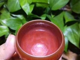 非遗传承人 廖设生老师 柿红祥云 鸡蛋杯