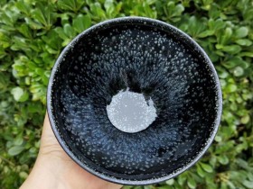 周游师傅 12.5口径 传统黑底银斑