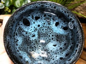 李细妹老师 青斑茶盏