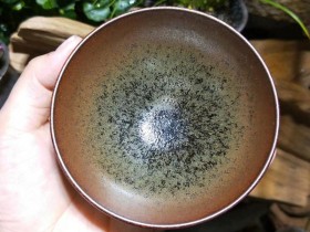 柳溪堂老师 龙窑柴烧 绿兔毫