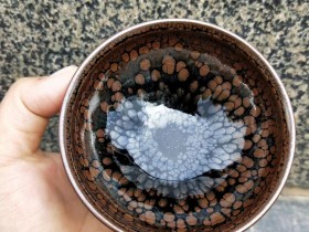 红袍建盏 周建平老师 金鹧鸪