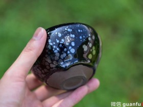 刘永辉师傅作品 银鹧鸪茶盏