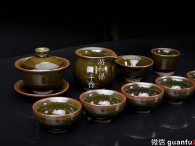 玉毫 游和俤师傅 野兔毫茶具套装