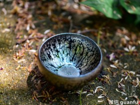 匠人黎祥老师手作 「江月」鹧鸪斑  口径 9.8