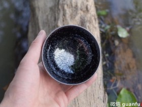 仿宋平口 黑底水母滴 陈国飞师傅作品