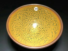 黄鹧鸪斑~省级大师孙福昆老师作品!口径9.6高5.3