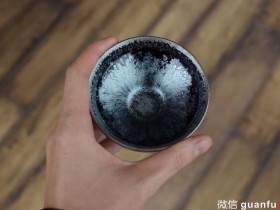 巫海涛老师作品 黑底玉兰杯