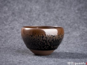 非遗传承人 周建平老师 作品 黄鹧鸪  油滴建盏