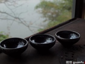 廖友泉师傅「泉心」 钵型油滴盏