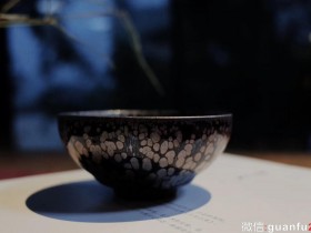 彩斑油滴盏 游和俤老师手作