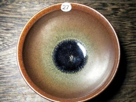 陈诚龙窑柴烧 口9高5 珠光.雅韵