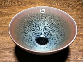 陈国文师傅作品~银毫!口径9.1高5.6