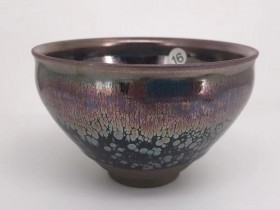 井池建盏 徐小华老师 彩金束口 9.2/6