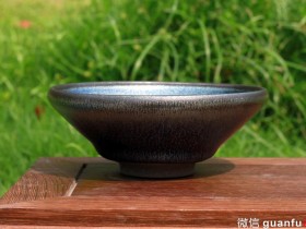 廖成军老师 蓝色妖姬 灯盏型 口径9.2 高3.6