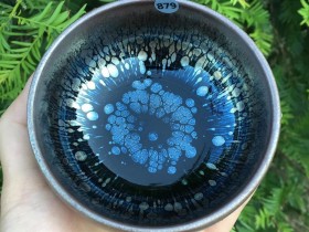 范奇明老师 全手工作品 金丝挂葫芦 禅定杯 口径9 高4.8