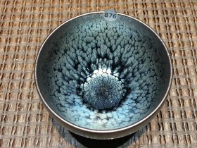 范奇明老师 全手工 油滴盏 876樽杯:口径8*5.5 877束口:口径8.5*5.5 878敛口:口径8.5*5.5