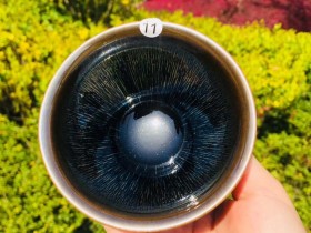 吴声华老师 双色釉 口9高5