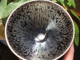 陈乃文老师 大束口盏 口径12.5高5.7