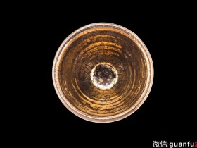 礼和堂 徐忠 金油滴盏 口径13.3高7.6