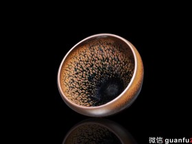 红袍建盏 周建平老师 鹧鸪斑盏 口径8.9高6.1