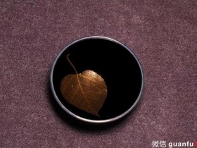 礼和堂 徐忠老师 菩提叶盏 口径9.6高4