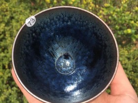 游龙老师 满天星 油滴盏 口径8.5高6.5