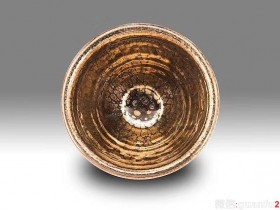 礼和堂 徐忠老师 金油滴盏 口径13.3高7.6