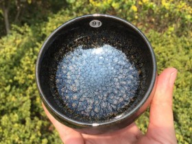 杨飞老师 鹧鸪斑禅定杯 口径8.5高4.8