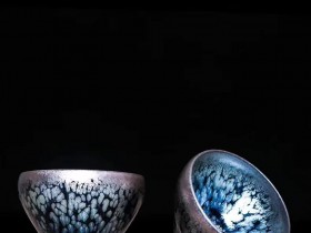 【作者】：叶长青老师 【品名】：精品蓝油滴 【尺寸】：口径7.1 【等级】：实力派 【作用】：软化水质 【材质】：天然的胎土和釉矿石的完美结合