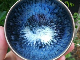 张家华  菊花盏 口径:9.0   高:6.7