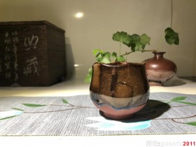 危氏烧 危威老师 陶艺作品 蓝釉泪