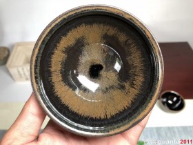 危敏捷老师 龙窑柴烧作品   幻彩花月夜