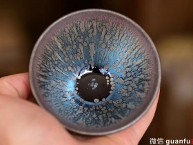 廖熹监制 精品唯心油滴 口径8.8,高5cm