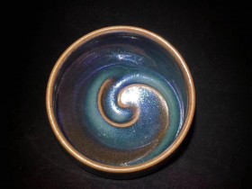 台湾-陶艺家 李春和老师台湾(药釉)(星河曜变)