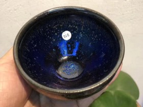 滕小贵老师 七彩孔雀开屏 束囗型 口径:9