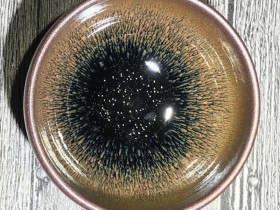 传统风格金兔毫盅杯  吴积辉老师手工精品