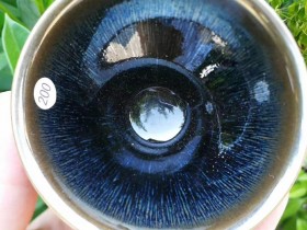 吴声华  双色釉 口径:9.0   高:5.6